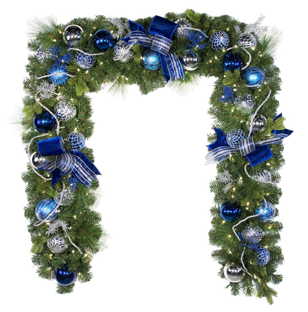Sapphire Sky door garland